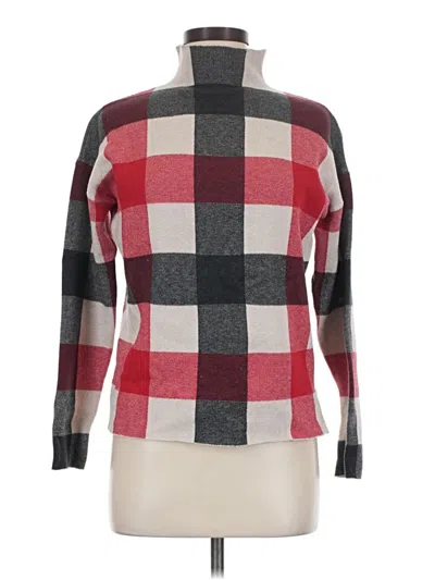 Pre-owned Tahari Pullover Sweater In Red
