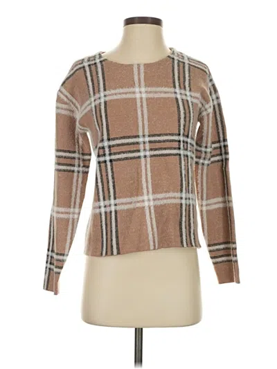 Pre-owned Tahari Pullover Sweater In Tan
