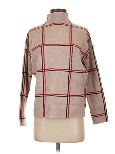 Pre-owned Tahari Pullover Sweater In Tan