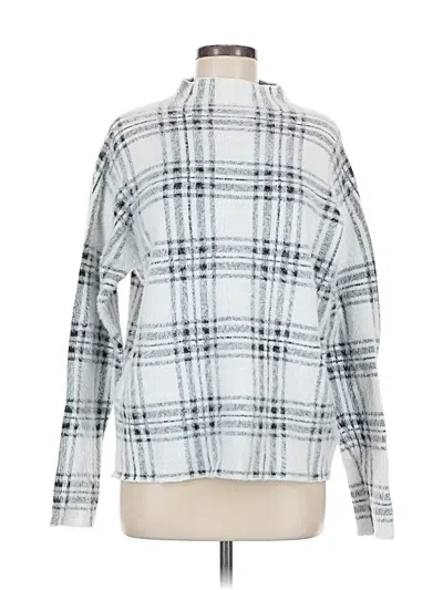 Pre-owned Tahari Pullover Sweater In White