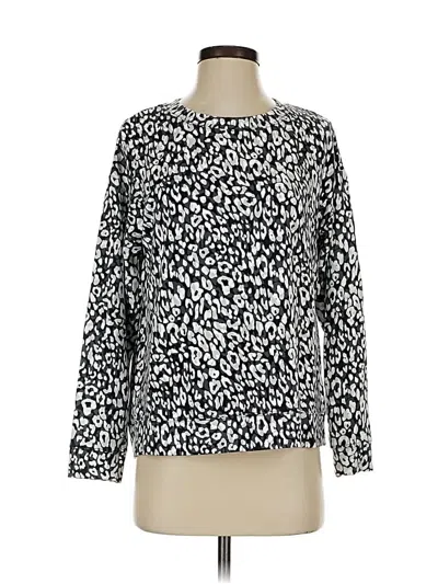 Pre-owned Tahari Pullover Sweater In White