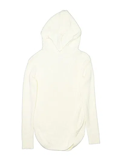 Pre-owned Tahari Kids' Pullover Sweater In White