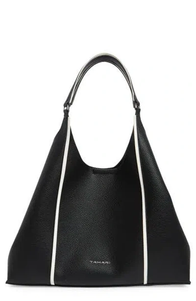 Tahari Rivington Tote Bag In Black