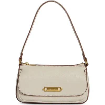 Tahari Roscoe Shoulder Bag In Eggshell