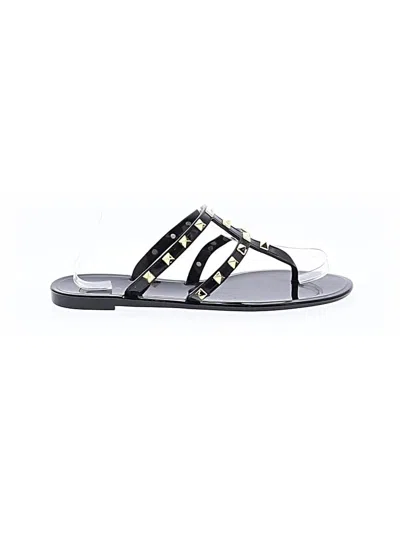 Pre-owned Tahari Sandals In Black