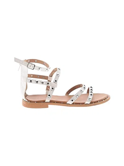 Pre-owned Tahari Kids' Sandals In White