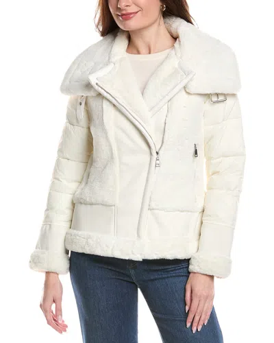 Tahari Saylor Coat In White