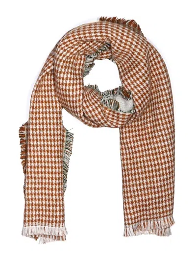 Pre-owned Tahari Scarf In Brown
