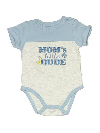 Pre-owned Tahari Babies' Short Sleeve Onesie In Black