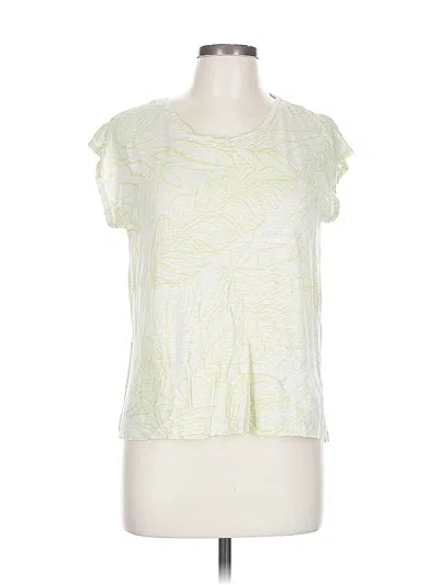 Pre-owned Tahari Short Sleeve T-shirt In Green