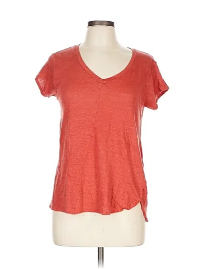 Pre-owned Tahari Short Sleeve T-shirt In Red