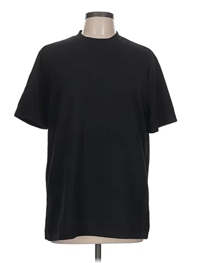 Pre-owned Tahari Short Sleeve T-shirt In Black