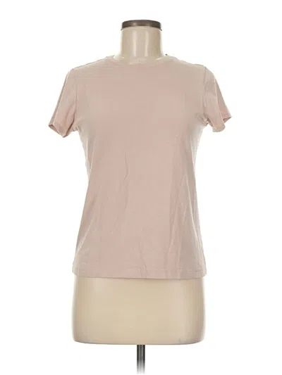 Pre-owned Tahari Short Sleeve T-shirt In Brown