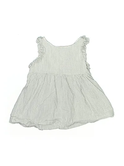 Pre-owned Tahari Kids' Sleeveless Blouse In Gray