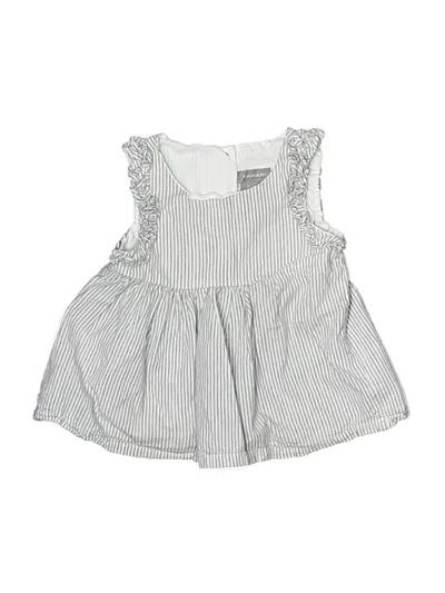 Pre-owned Tahari Babies' Sleeveless Blouse In Gray