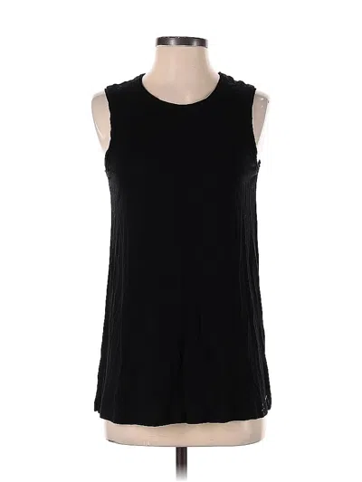 Pre-owned Tahari Sleeveless T-shirt In Black