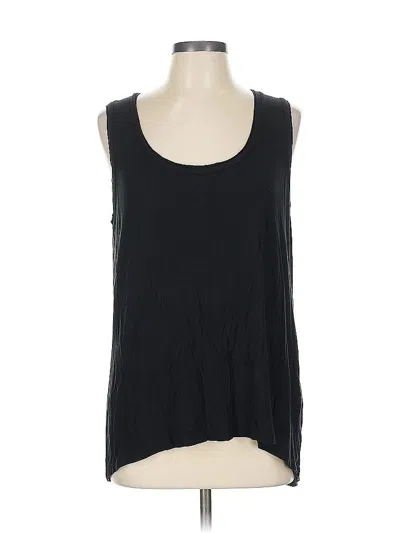 Pre-owned Tahari Sleeveless T-shirt In Black