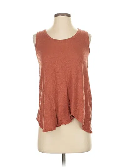Pre-owned Tahari Sleeveless T-shirt In Brown