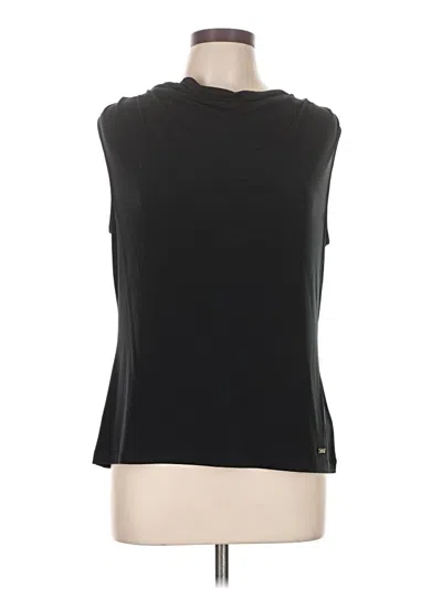 Pre-owned Tahari Sleeveless T-shirt In Black