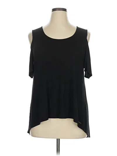 Pre-owned Tahari Sleeveless T-shirt In Black