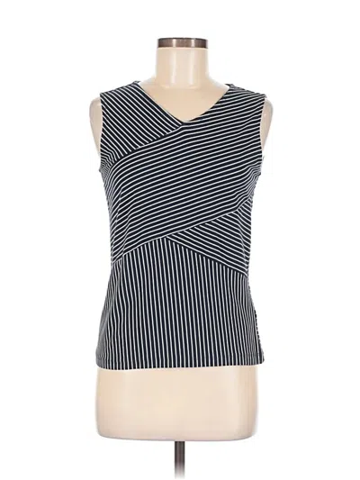 Pre-owned Tahari Sleeveless T-shirt In Black