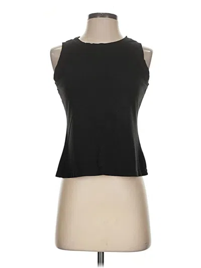Pre-owned Tahari Sleeveless T-shirt In Black