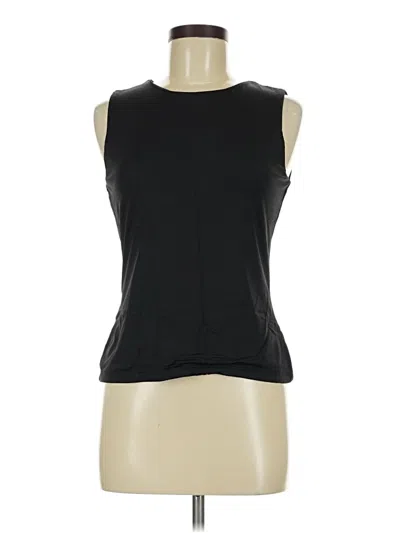 Pre-owned Tahari Sleeveless T-shirt In Black
