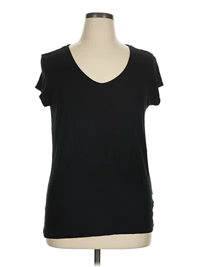 Pre-owned Tahari Sleeveless T-shirt In Black