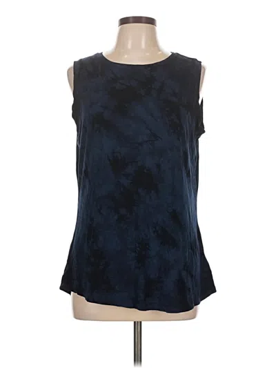 Pre-owned Tahari Sleeveless T-shirt In Blue