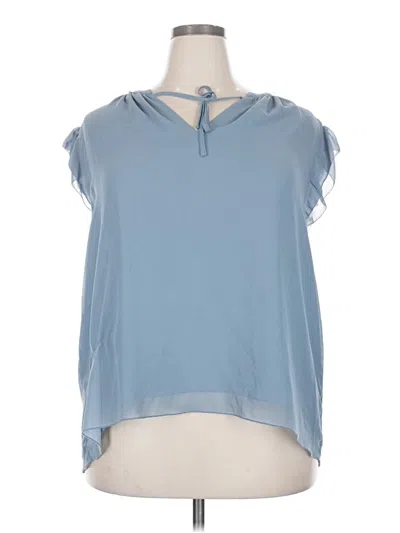 Pre-owned Tahari Sleeveless T-shirt In Blue
