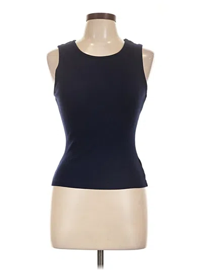 Pre-owned Tahari Sleeveless T-shirt In Blue