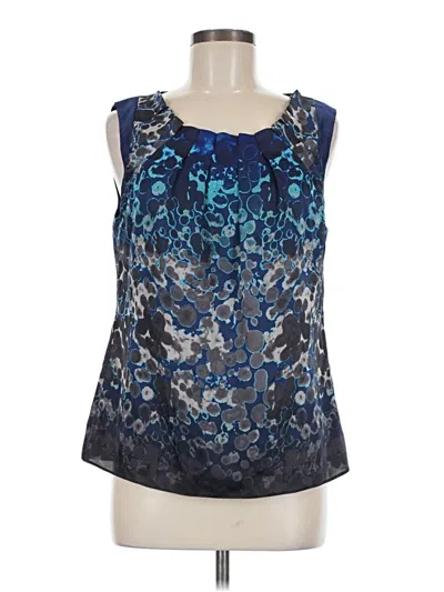 Pre-owned Tahari Sleeveless T-shirt In Blue