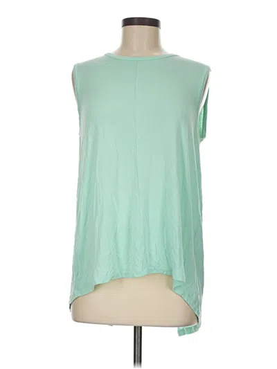 Pre-owned Tahari Sleeveless T-shirt In Green