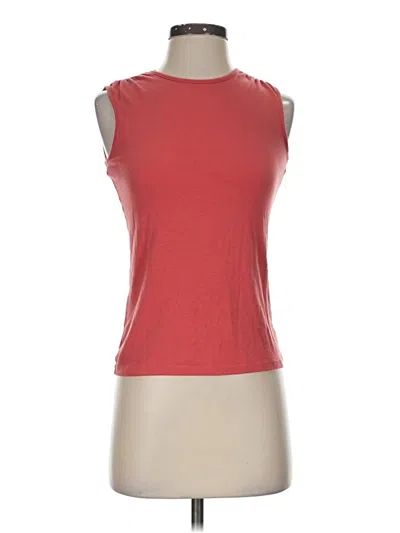 Pre-owned Tahari Sleeveless T-shirt In Red