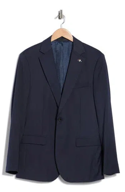 Tahari Slim Fit Blazer In Blue