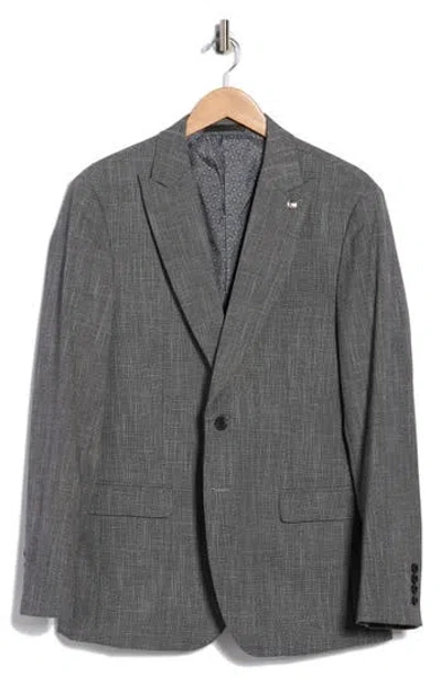 Tahari Slim Fit Blazer In Gray