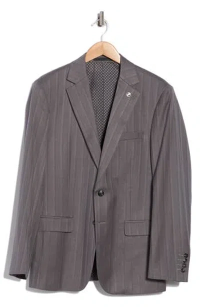 Tahari Slim Fit Blazer In Brown