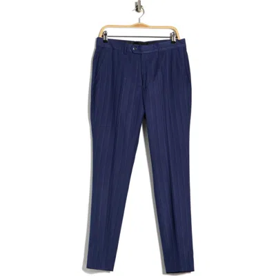 Tahari Slim Fit Dress Pants In Blue