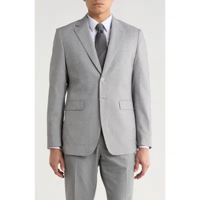 Tahari Slim Fit Plaid Sport Coat In Gray