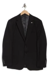 Tahari Slim Fit Sharkskin Blazer
