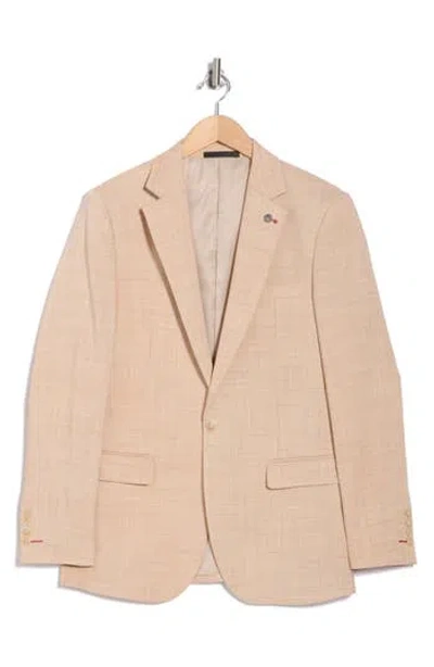 Tahari Slim Fit Sharkskin Blazer