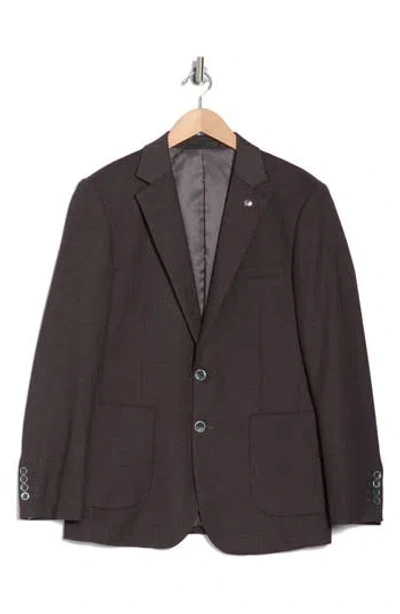 Tahari Slim Fit Sharkskin Blazer