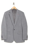 Tahari Slim Fit Sharkskin Blazer