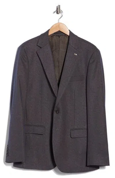 Tahari Slim Fit Sport Coat In Brown