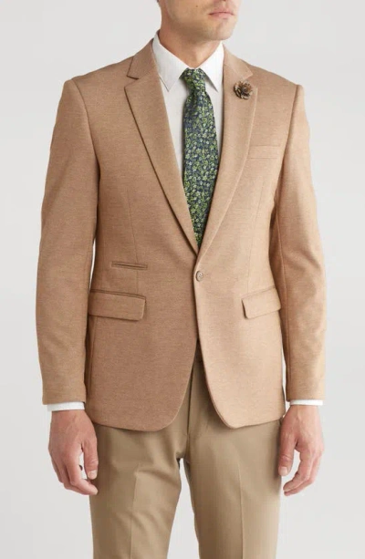 Tahari Slim Fit Sport Coat In Brown