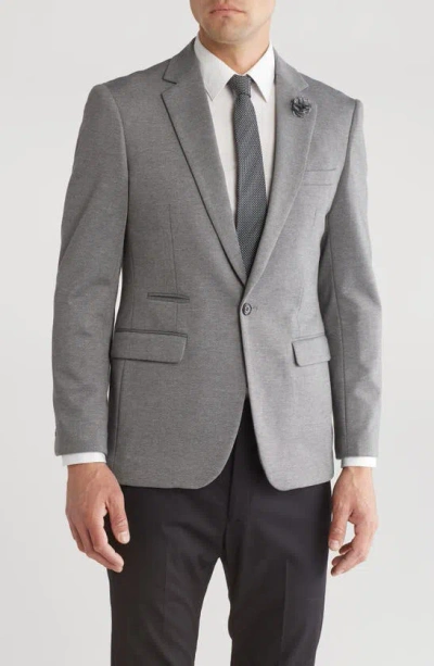 Tahari Slim Fit Sport Coat In Gray