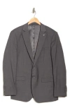 Tahari Slim Fit Stretch Blazer In Gray