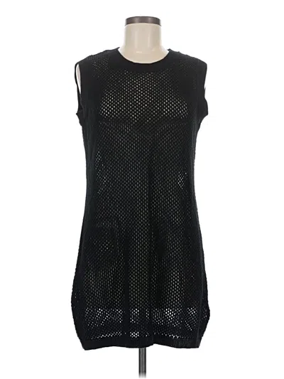 Pre-owned Tahari Sweater Vest In Black