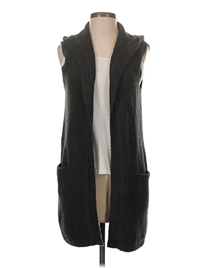 Pre-owned Tahari Sweater Vest In Gray