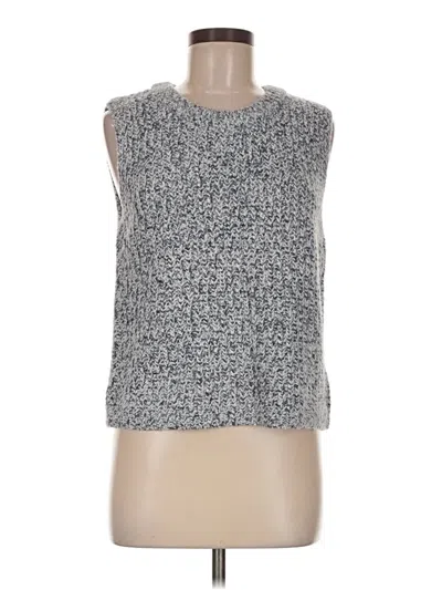 Pre-owned Tahari Sweater Vest In Gray